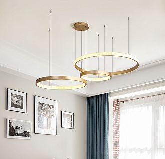 Подвесной светодиодный светильник Inodesign Cruise Gold 44.4040