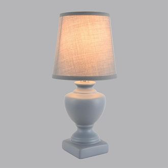Настольная лампа 13*13*28,8 см, 1*E14*40W, Lumion Bianka 8164/1T, серый