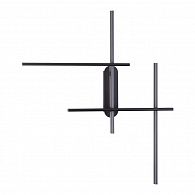 Настенный светильник Odeon Light Rudy 3890/36WL, 36W LED, 3000K, черный