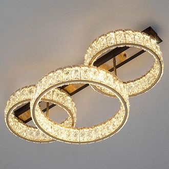 Светильник 75 см, 45W, 3000K, Citilux PALANT CL325162 LED, черный-бронза
