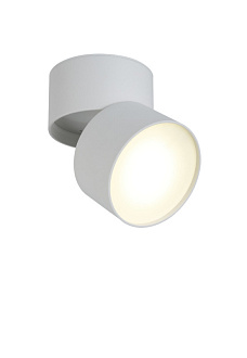 Светильник 9 см, 1*12W, 4000K, Crystal Lux CLT 130CW WH Белый