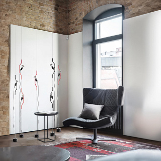 Подвесной светильник 11*400 см, 2*E27*40W LOFT IT Parentesi 10346/2 Black черный