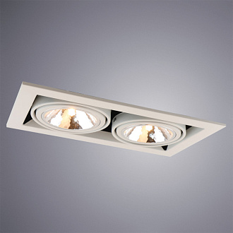 Встраиваемый стандартный светильник Arte Lamp A5949PL-2WH, белый