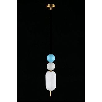 Детский светильник 10*50-150 см, G9 Aployt ROSABELLA APL.320.16.01, латунный