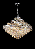 Люстра  800*600, 21*E14, 40W NewRgy Cristallo H68-ф800*H600 CHROME, Хром