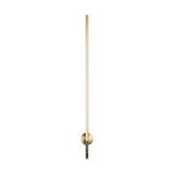 Бра 93 см 1*LED*12W, 3000К Loft It 10150/930 Green Handle, Золото, зеленый