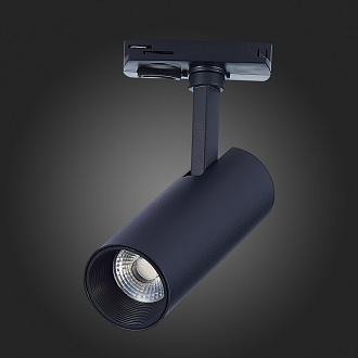Трековый светильник 14*5 см, 10W, 4000K ST LUCE ST350.446.10.36 Матовый черный