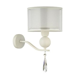 Бра *18*22 см, 1*E14*40W, Arti Lampadari Rufina White Rufina E 2.1.1.600 W, Белый