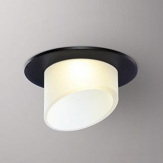 Светильник 10 см, NovoTech LIRIO 370896, черный, вр 7 см