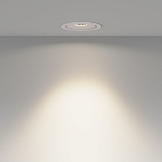 Встраиваемый светильник 12*12*4,5 см, LED, 9W, Maytoni Technical Move DL060-9W3-4-6K-W белый
