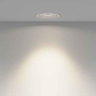 Встраиваемый светильник 12/11 см, LED 9W, 3000-6000K, IP20, 790 Lm Maytoni Technical Move DL060-9W3-4-6K-W белый, вр 11,5 см