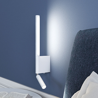 Бра 45 см, 13W, 3000K Sarca LED 40111/LED  белый Elektrostandard