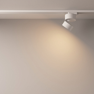 Трековые светильники Maytoni Track lamps TR007-1-12W3K-W, 12W LED, 3000K, белый