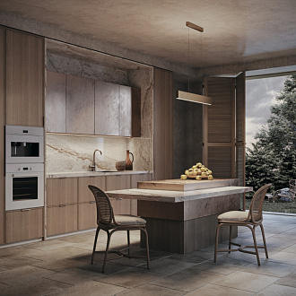 Подвесной светильник Maytoni P010PL-L23G4K, 23W LED, 4000K, золото