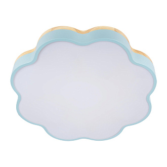 Потолочный светильник 50*7 см, 1*LED*36W 4000K голубой LOFT IT Axel 10225/36 Blue