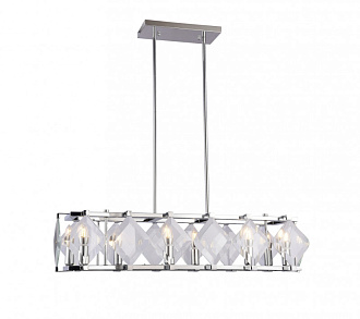 Подвесная люстра 25*90*125 см, 8*E14 хром Vele Luce Vittoria VL3053L08
