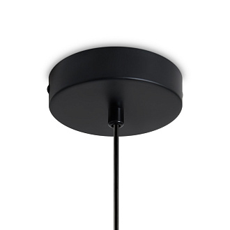 Подвесной светильник 30 см, Freya Mixture FR5483PL-01B1, черный