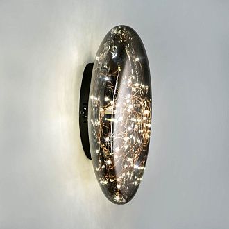 Настенный светильник 12 см, 5W, 3000К MODESTYLE MS.6512.280 BK черный