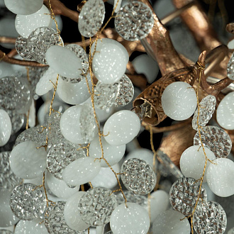 Люстра *80 см, 8*G9*W, Loft It 10066/800 GB Fairytree, Темное золото