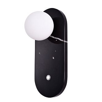 Бра 32*14*14 см, 1*G9, 15W, Divinare Milano 5406/33 AP-1, Белый