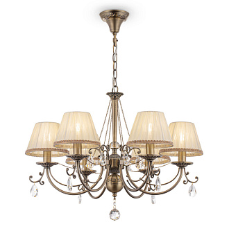 Люстра Диаметр 65 см Maytoni RC093-PL-06-R Бронза