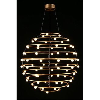 Подвесная люстра 90*120-350 см 50W, 3000K, Aployt Banzhamin APL.851.03.50, бронзовый