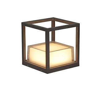 Фасадный светильник 15 см, 12W, 3000L, Kink Light Эмис 09323,19, черный