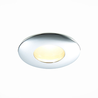 Встраиваемый светильник 8 см, ST LUCE Встраиваемые светильники ST213.108.01 Хром, вр 7 см