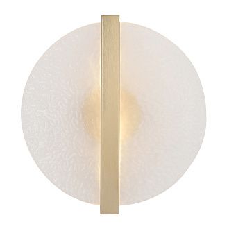 Бра 32 см, 5W, 3000K, Crystal Lux AGOSTO AP5W LED BRASS, латунь