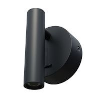 Бра 3*2,5*10 см, *3W, 4000K, Lightstar Omega 200547, Черный