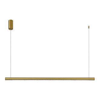 Линейный светильник 100*10*-120 см, *LED, 20W, 4000K, ST-Luce Parilla SL6238.303.01, латунный