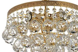 Люстра потолочная *30*32 см, 4*E27*60W, Arti Lampadari Castellana Gold Castellana E 1.3.30.501 G, Золото