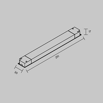 Источник напряжения PSL004 24V 75W IP20 821034 Maytoni Led Strip