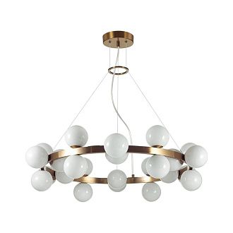 Подвесной светильник **200 см, 24*G9*5W, /K, Odeon Light MAGIA MIDCENT 7109/24, бронзовый