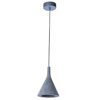 Светильник подвесной Arte Lamp Bender A4324SP-1GY, серый бетон