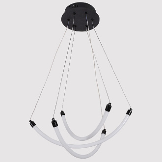 Подвесная люстра 52 см, 22W, 3000-6500K, F-Promo Hammock 4468-3P, черный