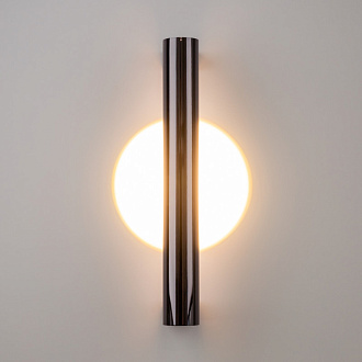 Бра 10,2*4,5*35 см, LED, 3000К, Maytoni Theorema MOD288WL-L5B3K черный