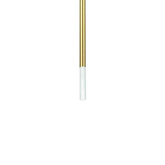 Подвесной светильник *2*79-159 см, *LED*5W, 3000K, Lightstar Tubo LT7473332, золотой