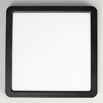 Светильник накладной 23*23*4 см LED 18W*Мульти Citilux Бейсик CL738K181V Черный