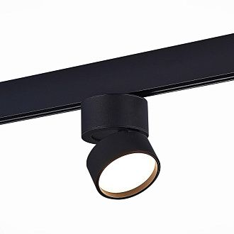 Магнитный трековый светильник 9 см, 9W 4000K ST LUCE SKYLINE 48 ST809.446.09 Черный