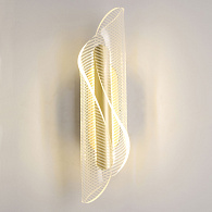Бра настенное 7*29-29 см, 1*LED, 5W, 4000K, Lussole Calvert LSP-7372, матовое золото