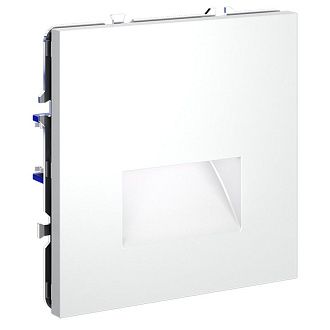 Подсветка светодиодная встраиваемая Voltum S70, белый матовый пластик Soft touch VLS070602