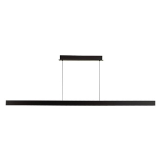 Подвесной светильник 4*120*0 см, 1 LED*38W, 3000 К, Odeon Light Beveren, черный 6683/38L