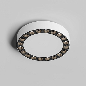 Накладной светильник *16,5*2,3 см, LED * 24W, 4000K, Denkirs Dual DK2840-WB, белый