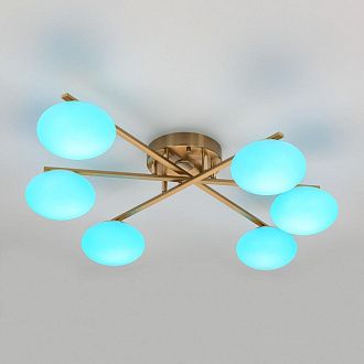 Светильник 87 см, 72W, 3000-5500K, Citilux ATMAN SMART CL226A163 LED RGB, бронза