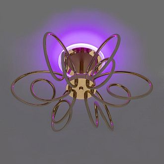 Светильник 62 см, 100W, 3000-5500K, Citilux SALMA SMART CL224A162 RGB LED, золото