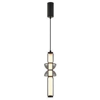 Подвесной светильник 44*8 см, 1*LED, 15W, 3000K Arte Lamp Mall A2412SP-17SM, Черный