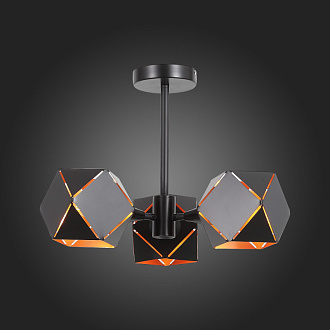 Люстра потолочная 35 см, ST LUCE ENIGMA SL258.402.03 Черный