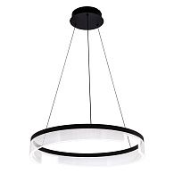 Подвесной светильник 60*60*150 см, LED 46W, 3000 / 6000K, Черный LED4U L5022-600 BK