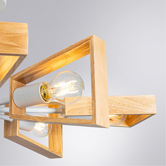 Люстра на штанге 75 см Arte Lamp BRUSSELS  A8030PL-8WH белый